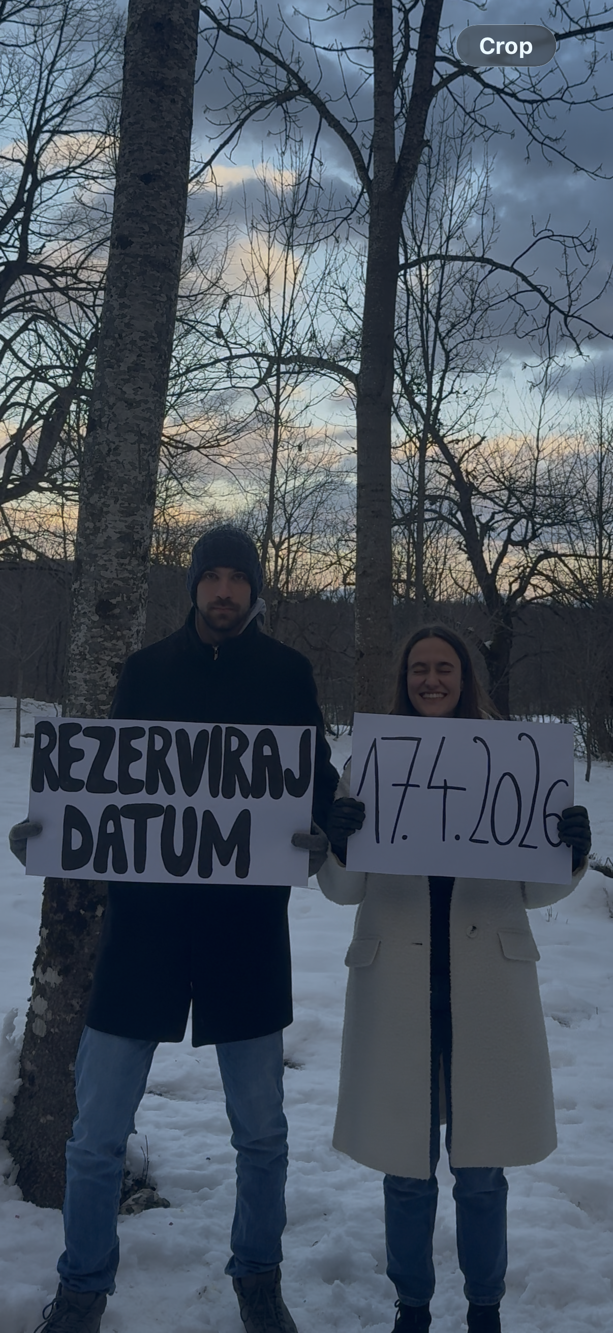 Svečani trenutak vjenčanja